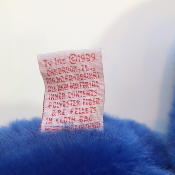 TY Beanie Buddy Clubby the Royal Blue TY Club Bear 14” 90’s Y2K Collectible NWOT - Picture 9 of 9